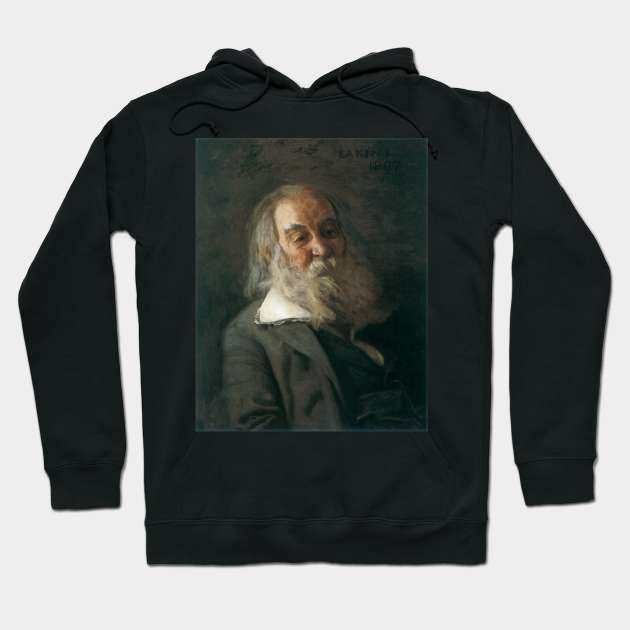 Portrait of Walt Whitman by Thomas Eakins Hoodie by MasterpieceCafe